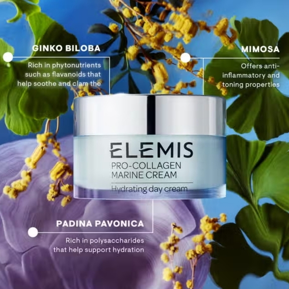 Elemis Pro-Collagen Green Fig Cleansing Balm, .7oz (Travel Size) NIB - Picture 2 of 6